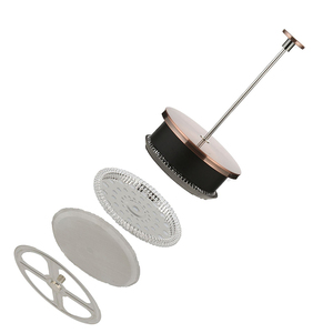 De noël promotionnel de Haute Qualité Borosilicate Verre pote de vidro Maker/Plongeur/Verre Thé Pot/Français <span class=keywords><strong>Café</strong></span> Presse - Product Image 3