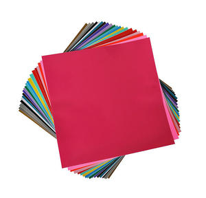 Dernière conception personnalisée 12X12 brillant mat auto-adhésif soutenu artisanat couleur feuilles de vinyle pour la découpe - Product Image 4