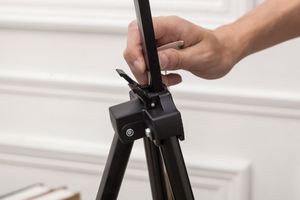 Bomeijia bán Hot Telescopic gấp kim loại nghệ thuật hiển thị sơn giá vẽ đứng 6 màu sắc sản phẩm mới với Carry bag - Product Image 6