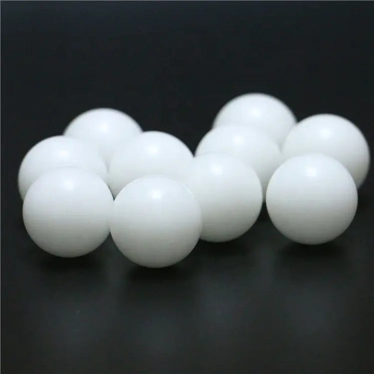 Bola Plastik 17Mm 25Mm 30Mm PA66 PTFE untuk Katup Periksa