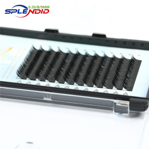 Cada extensión mate coreano PBT pestañas de Fibra de seda extensiones de pestañas - Product Image 1