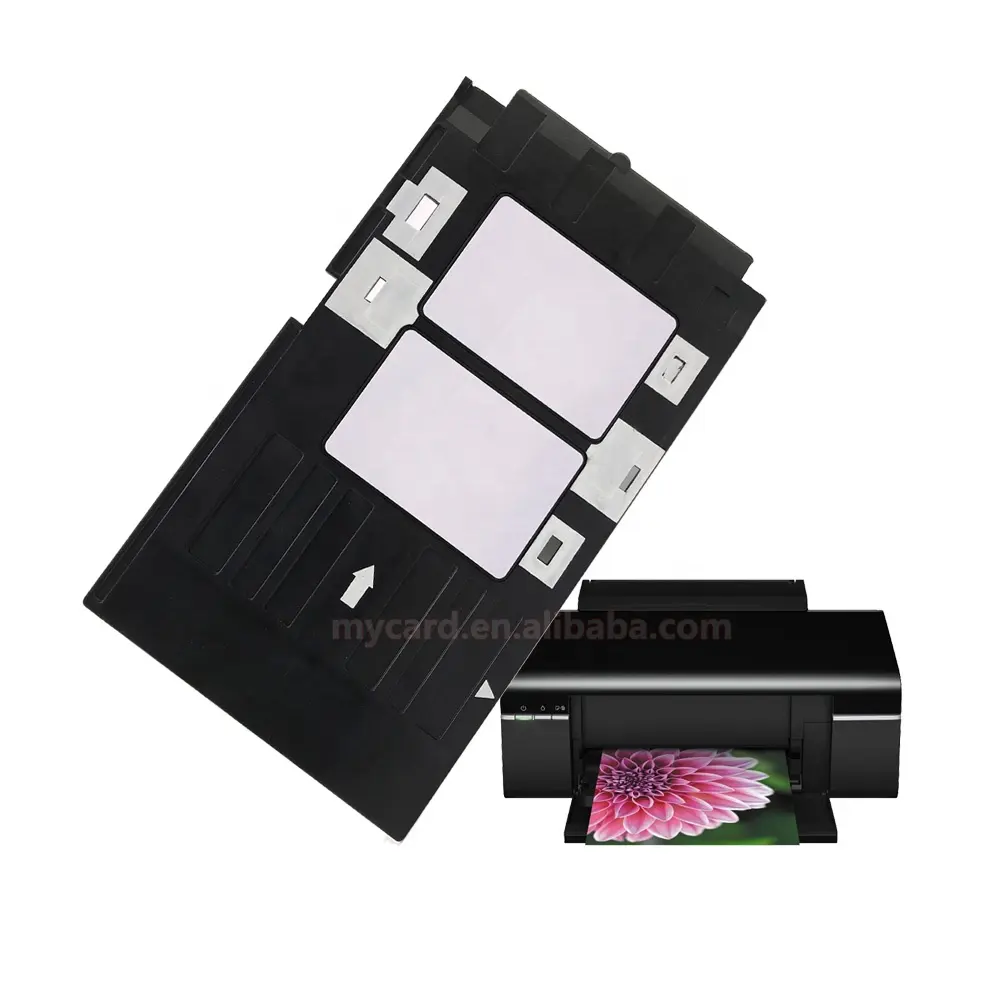 पेसन कैनन प्रिंटर के लिए खाली सफेद इंकजेट प्रिंट करने योग्य nfc pvc कार्ड