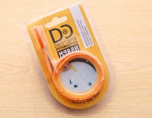 Rimuovi rapidamente i blocchi e i capelli dai tubi di <span class=keywords><strong>scarico</strong></span> in plastica con il deodorante per <span class=keywords><strong>WC</strong></span> in PP e il gancio per la pulizia – Facile rimozione del tappo di <span class=keywords><strong>scarico</strong></span> - Product Image 6