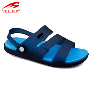 Sandalias para hombre goma PVC transparente suela <span class=keywords><strong>EVA</strong></span> playa verano exterior - Product Image 3