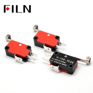 Công Tắc Giới Hạn Vi Sóng 15A 250V 125V NO + NC + COM 4.8Mm 3 Chân SPDT Lò Vi Sóng Arc Roller Lever V-151-1C25/V-152-1C25/V-153-1C25/V-15 - Product Image 4