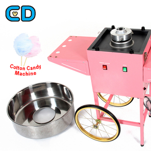 Professionnel Sucre Barbe à papa Faisant La Machine Grande Jolie Rose Fabricant De Barbe À Papa Rose Chariots À Vendre - Product Image 2