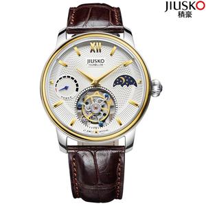 Nouvelle arrivée en acier inoxydable oem personnalisée montre mécanique mens <span class=keywords><strong>tourbillon</strong></span> montre <span class=keywords><strong>mouvement</strong></span> - Product Image 1