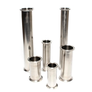 Closed Loop Material Column Sanitary Stainless Steel Jacketed Or non Jacketed Tri Clamp Spool