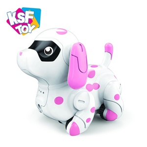 De plástico interacción allochroic robot de juguete de perro para los niños - Product Image 1