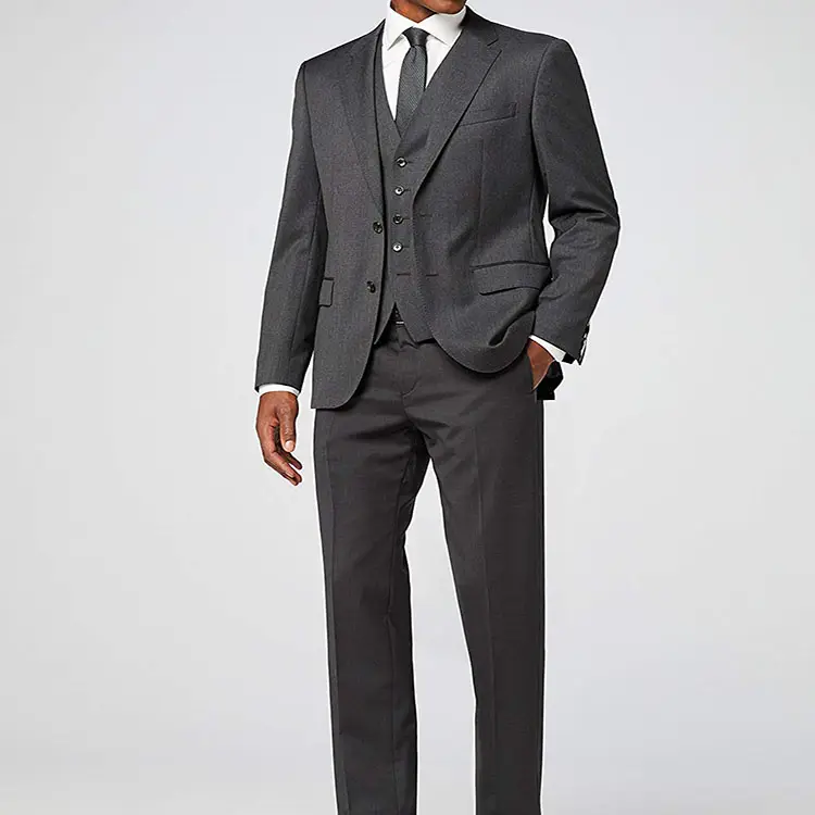 Exquisite Men's Professional Business Dress Slap-up Elegant Men's Formal Suit