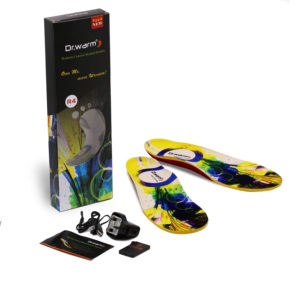 El Dr. caliente eléctrica batería climatizada calentamiento plantilla USB recargable plantillas climatizada para esquiar - Product Image 3