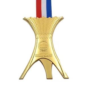 Huy chương nhà sản xuất làm cho chất lượng cao bóng đá cúp huy chương tùy chỉnh huy chương và danh hiệu trung quốc