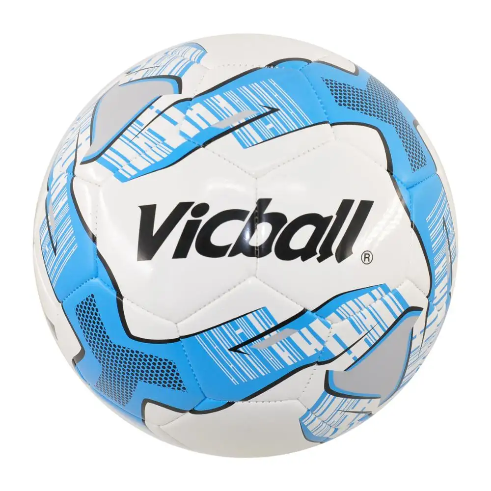 Ballon de football de sport en pvc, 32 panneaux bon marché, photo personnalisée imprimée