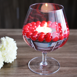 Free lead Handmade CRYSTAL Red wine glass - Product Image 3