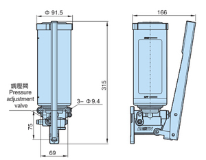 BAOTN <span class=keywords><strong>petite</strong></span> <span class=keywords><strong>pompe</strong></span> à piston hydraulique <span class=keywords><strong>manuelle</strong></span> <span class=keywords><strong>pompe</strong></span> à <span class=keywords><strong>graisse</strong></span> système de lubrification centrale pour tour machine cnc - Product Image 3