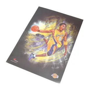 カスタム3D印刷レンチキュラーポスタースポーツ選手の3Dポスター