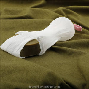 Biodégradable compostable plastique entièrement dégradable moussant filet moussant maille coton suspendu corde visage main corps nettoyage C06 - Product Image 6