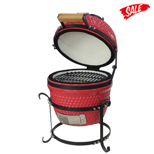 13 "mini oeuf style kamado conception de gril de fer pour la <span class=keywords><strong>terrasse</strong></span> <span class=keywords><strong>barbecue</strong></span> à charbon - Product Image 4