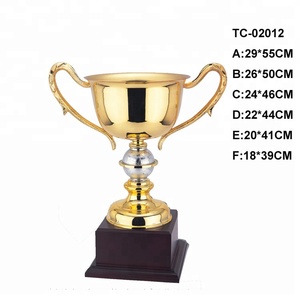 Trofeos Metálicos Copa China buena trofeo placa partes encargo al por mayor con el mejor precio - Product Image 1