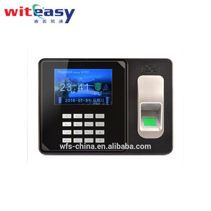 empleado inalámbrico biométricos reloj de tiempo de huella digital y tarjeta mifare tiempo máquina de asistencia - Product Image 2