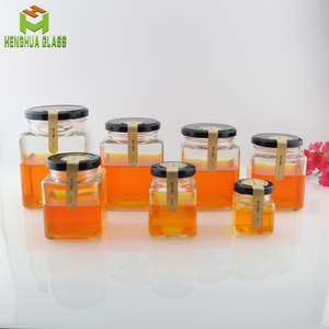 Bán Sỉ Lọ Thủy Tinh Vuông 2Oz 3Oz 7Oz 10Oz 13Oz 16Oz 25Oz Để Đựng Thực Phẩm Lọ Dưa Chua Mật Ong Có Nắp Kim Loại - Product Image 1