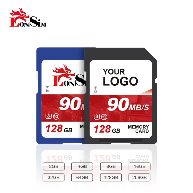 Ultra 128GB SD CARD 3.0 SDXC Memory Flash Card 64GB 128GB 256GB Standard Size SD Card