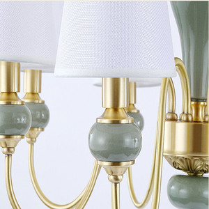 JYLIGHTING – <span class=keywords><strong>lustre</strong></span> en céramique <span class=keywords><strong>et</strong></span> <span class=keywords><strong>cuivre</strong></span>, prix de gros - Product Image 6