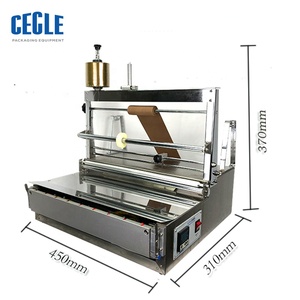 CECLE קוסמטי תיבת overwrapping מכונה, BOPP מכונה עטיפת צלופן, CD ו-dvd overwrapper - Product Image 2