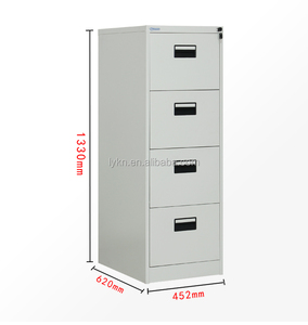 Văn Phòng Được Sử Dụng Dọc <span class=keywords><strong>4</strong></span> Ngăn Kéo Tủ Tài Liệu Thép Tủ Để Lưu Trữ - Product Image 3