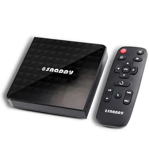 UHD 4 K mini TV box android media player Snappy Digital Signage 4 K Server met Geïntegreerde web enabled Bewegwijzering toepassing