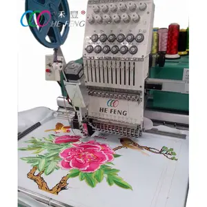 HeFeng Small size single head Computerized cap embroidery machine