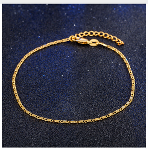 Semplice Sottile Oro <span class=keywords><strong>Argento</strong></span> di Colore Della Catena del Calzino Delle Donne Piccolo Braccialetto Alla Caviglia Sandalo A Piedi Nudi Gioielli Piede Spiaggia - Product Image 3