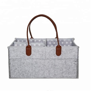 2018 <span class=keywords><strong>Amazon</strong></span> Meilleure Vente Bébé Et Pépinière Organisateur Couche Caddy Sac - Product Image 1