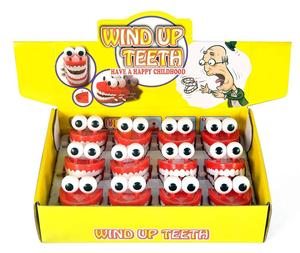 12 gói gió lên Huyên thuyên nhai đi bộ răng với đôi mắt Halloween đồ chơi trẻ em gag Quà Tặng Ma Cà Rồng - Product Image 4