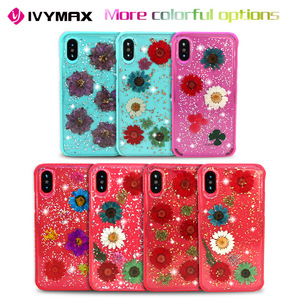 Ivymax real flor caso del teléfono móvil para el iPhone 8 x, X para el caso del iPhone, caja del teléfono inteligente - Product Image 6