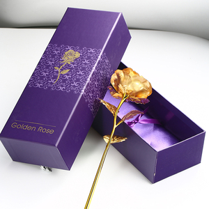 Rose-00001 xuping Lead and Nickel Free Alloy Flower Festival Lady Women <strong>Gift</strong> Plated 24 <strong>Karat</strong> Gold Rose - Product Image 5