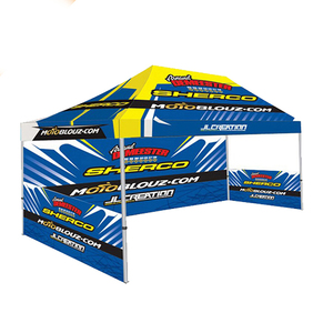 Publicidad al aire libre Aluminio 10x10 Toldo Carpa Exposición Evento Marquesina Gazebos Canopy Pop Up Carpas impresas personalizadas - Product Image 6
