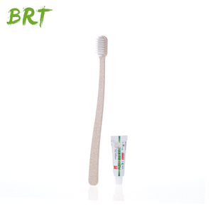 Desechable Hotel cepillo de dientes & <span class=keywords><strong>amp</strong></span>; desechables de <span class=keywords><strong>pasta</strong></span> dental de trigo Hotel - Product Image 1