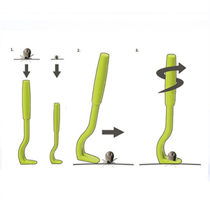 Pet Poux Tick Remover Plastique Pet Confortable Clip Nouveau Design Offre Spéciale Poux Puce Remover Clip - Product Image 3