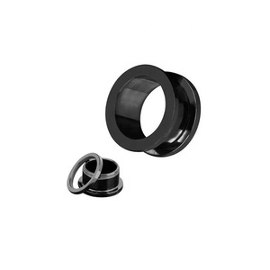 Flesh Tunnel aus Edelstahl mit Innengewinde - Product Image 3