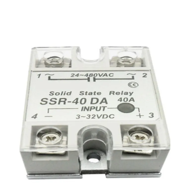 SSR سلسلة SSR-40VA الصناعية 120v تتابع الحالة الصلبة