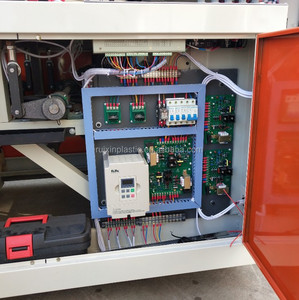 Pe Kunststoff einkaufen flache Polyethylen beutel Versiegelung und Schneide maschine - Product Image 5