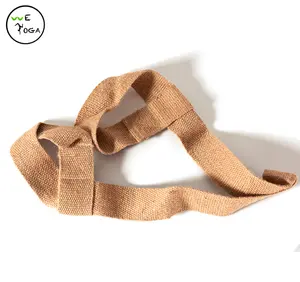 Bán Buôn Tùy Chỉnh Cotton/Đay/Gai Yoga Mat Mang Dây Đeo Sling Điều Chỉnh