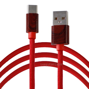 Nuevo 1 M Nylon trenzado USB tipo C <span class=keywords><strong>3</strong></span>,0 rápido <span class=keywords><strong>Cable</strong></span> de carga de datos para el tipo-C de los dispositivos móviles teléfono - Product Image 2