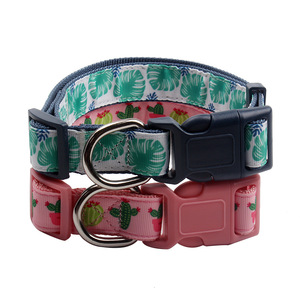 Collar de perro de nailon de diseño personalizado al mejor precio con logotipo, cintas de impresión por sublimación, decoración con etiqueta privada, venta al por mayor, 2025 - Product Image 4