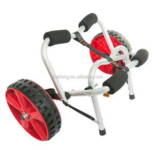 <span class=keywords><strong>Chariot</strong></span> <span class=keywords><strong>de</strong></span> <span class=keywords><strong>transport</strong></span> en aluminium, remorque à roulettes, <span class=keywords><strong>chariot</strong></span> à roulettes avec sangle d'arrimage, qualité marine, porte-<span class=keywords><strong>kayak</strong></span>, porte-canot, porte-bateau - Product Image 2