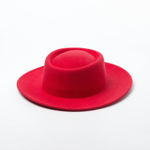 Mũ Len Fedora Tròn Màu Trơn Cho Nữ - Product Image 4