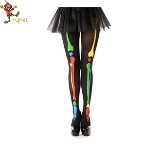 Más las mujeres de halloween apretado <span class=keywords><strong>medias</strong></span> de <span class=keywords><strong>esqueleto</strong></span> negro <span class=keywords><strong>medias</strong></span> - Product Image 1