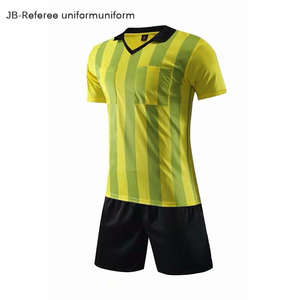 Custom polyester men football shirts sublimated soccer referee jersey - Product Image 3