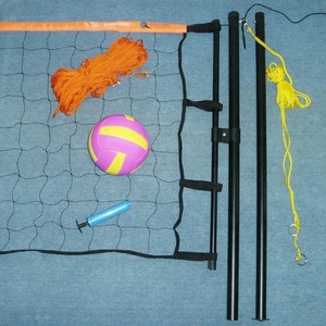 Plegable entrenamiento <span class=keywords><strong>de</strong></span> voleibol neto ajustado con el poste - Product Image 2